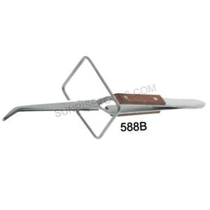 Pinzas de fibra curvada de alta calidad con soporte, herramientas para hacer joyas, uso para herramientas de fabricación de joyas, venta al por mayor, precio más bajo - Product Image 1