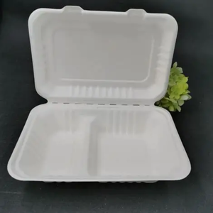 Fiambrera de bagazo de caña de azúcar | Biodegradable Areca Food Packaging Bulk | Exportación al por mayor - Product Image 2