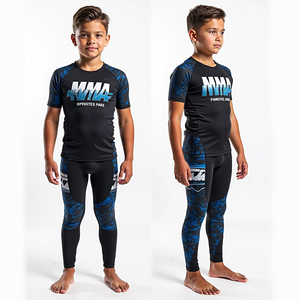 เสื้อสำหรับฝึกซ้อมแบบรัดรูปของ MMA Jitsu แบบชาวบราซิลชุดกิโมโน Jitsu Jitsu พอดีมีซับลิเมต - Product Image 6