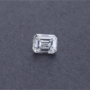 5.5x3.5mm diamant de laboratoire taillé en émeraude 0.46 ct diamant pour bague de fiançailles ou fabrication de bijoux bijoux en diamant - Product Image 1