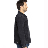 Fabricant professionnel, conception personnalisée, vestes en jean décontractées d'hiver, coupe-vent, écologiques, de haute qualité, service OEM parfait