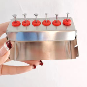 Kit de 6 disques de scie dentaire manuels en acier inoxydable, outils de coupe de précision de haute qualité, chirurgie dentaire, certifié CE, classe - Product Image 6