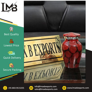 Amazing Offer on Top Notch Quality Funeral Supplies Memorial <b>Ashes</b> <b>Urn</b> Aluminium/ Brass Keepsake Cremation <b>Urns</b> - Product Image 3