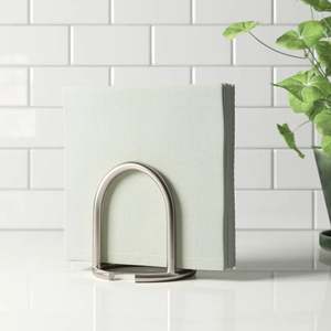 Comptoir porte-serviettes en acier inoxydable argenté pour maison de mariage Hôtel Restaurant Bureau Table Ware Boîte à mouchoirs Quantité en vrac - Product Image 3