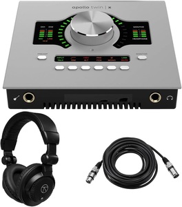 Interfaz de Audio Thunderbolt 3 de Escritorio Apollos Twin X Duo Heritage Edition de Alta Calidad - Product Image 6