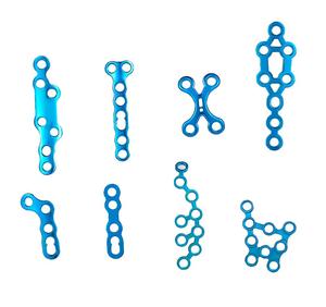 La base de los instrumentos quirúrgicos veterinarios Cirugía Trauma Implantes Mini placas y tornillos Ortopédico veterinario - Product Image 2