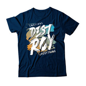 Camiseta de Manga Corta con Cuello Redondo de Algodón de Punto Suave para Hombre, Talla Grande, 2026, Impresión por Serigrafía, Personalizada, OEM, Moderna y Transpirable - Product Image 4