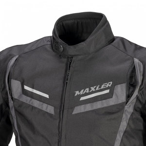 Veste de moto, veste de motard, veste de cycliste, imperméable, avec protection CE, membrane respirante pour homme - Product Image 2