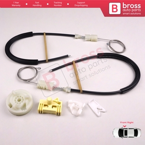 Kit de Reparación de Elevalunas BWR478, Puerta Delantera Derecha para Scenic MK1 JA JA0/1 1996-2003 7700838591 - Product Image 4