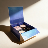 Boîtes d'emballage personnalisées pour ensembles de soins de la peau avec fermeture magnétique et nœud papillon, fournisseur d'emballages cadeaux cosmétiques écologiques