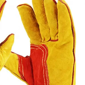 Guantes de soldadura de alto rendimiento Guantes de Cuero 100% de alta calidad para hombres y mujeres para soldadura Tig y conducción - Product Image 6