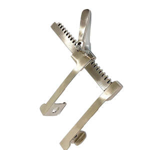 Ensemble d'instruments chirurgicaux généraux en acier inoxydable ORTHO GENIX Burford Finochietto Rib Spreader Retractor - Product Image 2