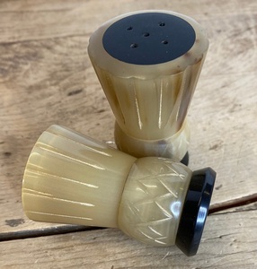 เครื่องเขย่าเกลือและพริกไทยบัฟฟาโลฮอร์นเครื่องครัวเครื่องปั่นพริกไทยตั้งโต๊ะ - Product Image 1