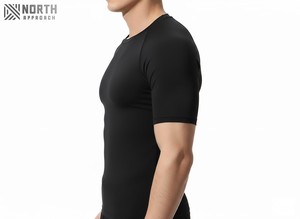 T-shirt pour homme en coton 100% de haute qualité, surdimensionné, lourd, à épaules tombantes, à manches courtes, imprimé, motif jersey - Product Image 5