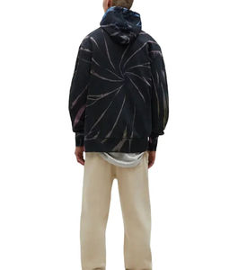 Sweats à capuche tie-dye de bonne qualité pour hommes, fabricant, vêtements de rue surdimensionnés à la mode de haute qualité, sweats à capuche pour hommes - Product Image 5
