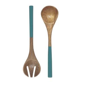 Ensembles de couverts en bois naturel pour ustensiles de cuisine ensembles de couverts pour personnalisation à la maison ensembles de cuillères et fourchettes - Product Image 3