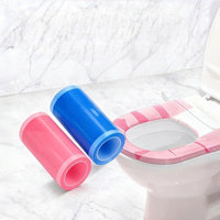 Rouleau de film sanitaire jetable anti-virus, adhésif en caoutchouc, écologique, film de protection pour les toilettes des hôtels, membrane d'isolation