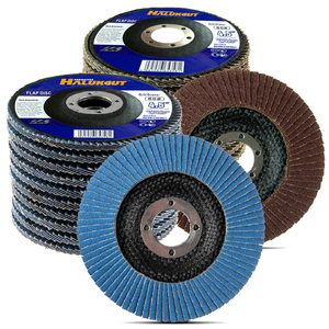 Disque à lamelles en oxyde d'aluminium 115 mm, grain 40-120, pour <span class=keywords><strong>polissage</strong></span> de l'acier inoxydable, fabrication chinoise, vente en gros usine, offre spéciale - Product Image 1