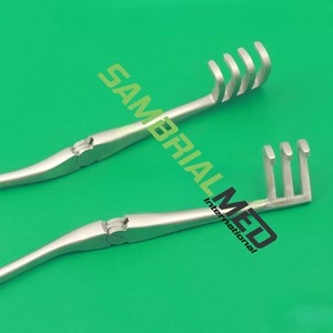 Retractor de autorretención Beckman Weitlaner certificado CE, instrumentos quirúrgicos ortopédicos de primera calidad, acero inoxidable de 310mm - Product Image 5