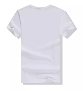 Meilleur Pas Cher Pur 100% Coton 0.99-1.3usd Uni Blanc T-shirts Impression Personnalisée Broderie Oem logo Blanc T-shirt pour Hommes - Product Image 3