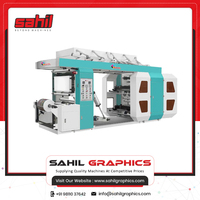 Machine d'impression graphique flexo à grande vitesse du fournisseur indien à bas prix