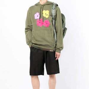 Venta caliente Nuevo diseño Invierno Cálido Color sólido Hombres Sudadera con capucha en relieve Venta al por mayor Sudadera con capucha en relieve más vendida - Product Image 1