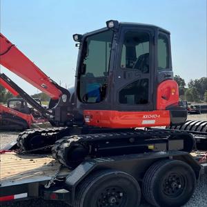 Miniexcavadora KX040-4 de 9200 Libras, 40.4 HP, Alto Rendimiento, Motor, Bomba, Caja de Cambios en Venta, Calidad Premium - Product Image 3