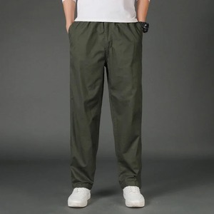 กางเกงผู้ชายฤดูร้อนกางเกงขาตรงขนาดใหญ่กางเกงผ้าคอตตอนขากว้าง5XL กางเกงสีดำระบายอากาศกางเกงทำงานวินเทจ - Product Image 3
