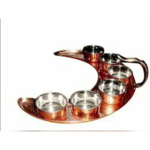 Ustensiles et gadgets de cuisine en laiton finition antique de qualité supérieure, aspect attrayant, ensemble de service alimentaire en provenance d'Inde - Product Image 2