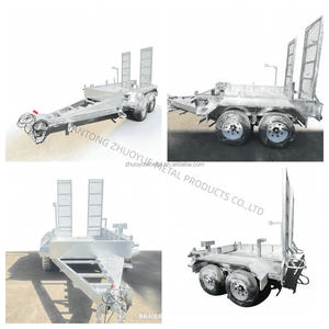 Remorque Utilitaire 750 kg 8x5 pour Mini-Pelle et Équipement – Fabrication Usine - Product Image 3