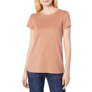 Camisetas de calidad superior para mujer, camisas de algodón suave para mujer joven, camisas para mujer, camiseta informal de manga corta para mujer de verano - Product Image 1