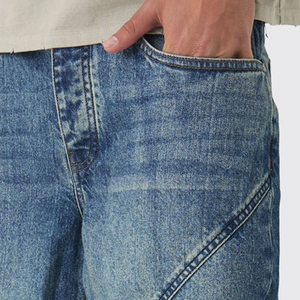 Wholesale Baggy Tactical Cargo Pants <b>Men</b> Streetwear Convertible Detachable Shorts Custom Work Denim <b>Trouser</b> Jeans <b>Summer</b> Wear - Product Image 4