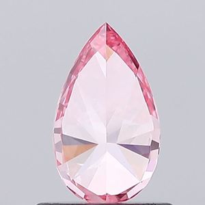 Diamant rose vif fantaisie certifié IGI, cultivé en laboratoire, taille poire, diamant non monté pour la vente en gros de bijoux fins - Product Image 4