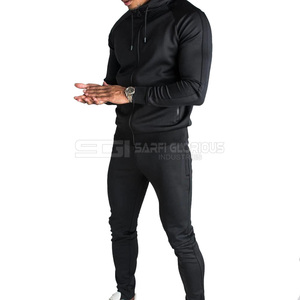 Chándal personalizado de alta calidad para hombre, ropa informal, chándal para hombre, 2 piezas, cremallera completa, traje para correr para gimnasio - Product Image 3