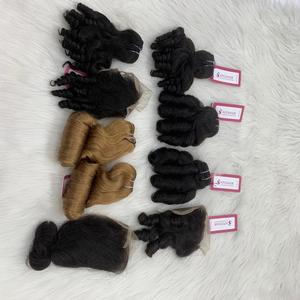 Cheveux bruts vietnamiens birmans vendeurs de cheveux ondulés naturels vierges non traités cuticule alignée cheveux humains bruts doux - Product Image 1