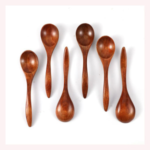 Cuillère de cuisine en bois sculptée à la main au design moderne, antiadhésive, résistante à la chaleur et durable pour chaque cuisine, au prix de gros - Product Image 5