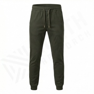 Pantalones Deportivos Casuales de Felpa Francesa para Hombre, 100% Algodón, Pantalones de Chándal con Diseño Personalizado, Material Suave y Transpirable - Product Image 1