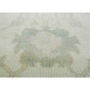 Tapis en laine noué à la main Aalam, motif médaillon rouge-orange, kilim abstrait fait main pour la maison, 9x12 rectangulaire, idéal pour adolescents, entrée et couloir - Product Image 3