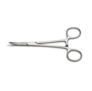 Pinces hémostatiques Kelly-Rankin 15,5 cm courbées en acier inoxydable, instrument chirurgical manuel, norme allemande, certifié CE - Product Image 5