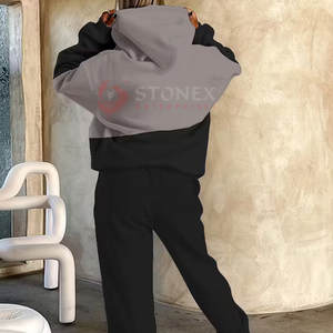 Venta Directa de Fábrica, Precios Bajos, Sudadera con Capucha Extra Grande para Mujer, Informal, 100% Algodón, Personalizable, Tallas Grandes, Sudadera con Capucha de Moda - Product Image 2