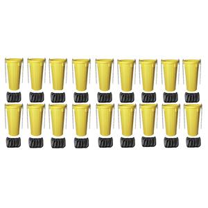 Kit de 18 goulottes à déchets en PEHD avec manchons anti-poussière – Pièces essentielles pour échelles et échafaudages - Product Image 1