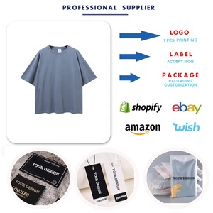 2025 T-Shirt blanc à manches courtes de couleur unie de haute qualité 100% coton t-shirts pour hommes Logo personnalisé T-shirt pour hommes - Product Image 4