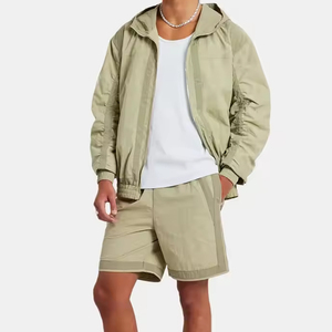 Chaqueta cortavientos con cremallera personalizada para hombre, chándales de fútbol de nailon con estampado, ropa de entrenamiento para correr, uniformes de fútbol para invierno - Product Image 5