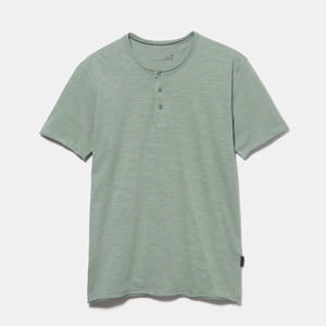 Camiseta de manga corta para hombre, camisa de cuello redondo con hombros descubiertos, 100% algodón, estampada, orientada a la exportación, directa de fábrica, de BD - Product Image 1