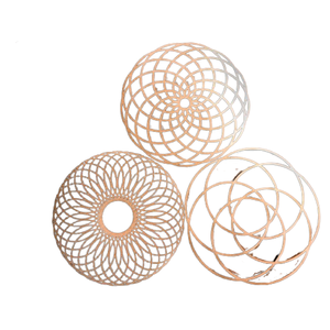 Salvamanteles de Madera con Nudo Celta Cortado con Láser Personalizado, Resistente al Calor, Decorativo, Estilo Boho, Mandala para Ollas y Sartenes - Product Image 2