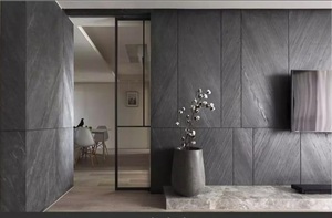 Chapa de piedra pizarra natural Stonetech Bloque de pared decorativo flexible ignífugo y resistente al agua con gran efecto múltiple - Product Image 5