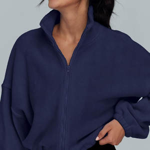 Top corto de manga larga con estilo de Color sólido, Sudadera con capucha para mujer, gran oferta por temporada, transpirable, con cordón, Top corto, sudaderas con capucha 2025 - Product Image 2