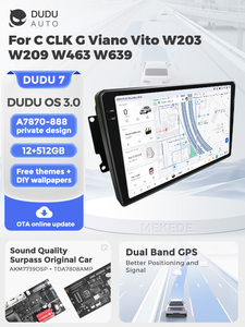 MEKEDE DUDU7 Android <span class=keywords><strong>autoradio</strong></span> voiture-play auto gps navigation 8core écran tactile pour Benz C CLK G Viano <span class=keywords><strong>Vito</strong></span> W203 W209 W463 <span class=keywords><strong>W639</strong></span> - Product Image 6