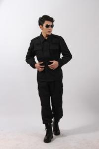 Conjuntos de uniformes de guardia de seguridad táctica para hombre, trajes de seguridad para exteriores, ropa de calle transpirable de talla grande y manga larga, diseño personalizado - Product Image 5