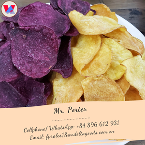 Patatas fritas amarillas secas cruzadas, es una especial por método de secado al vacío de Vietnam, vacaciones - Product Image 3